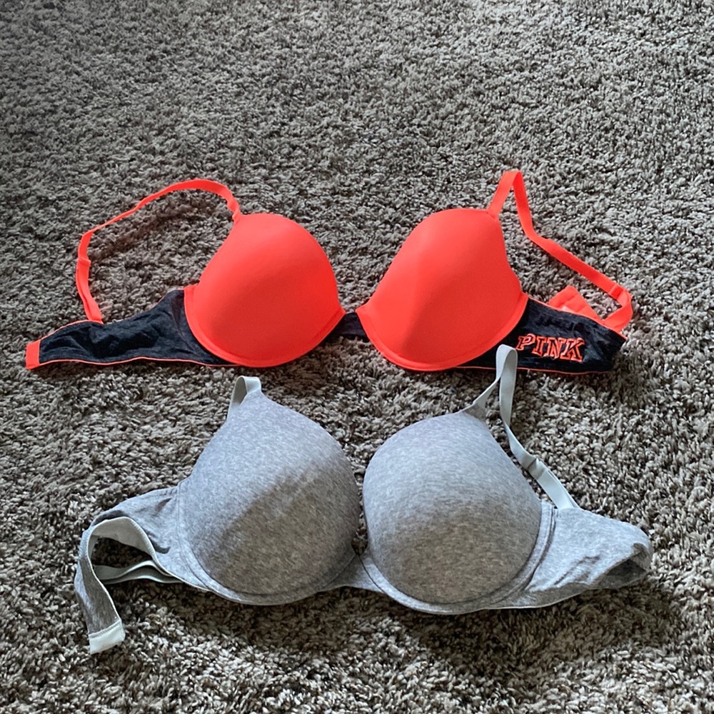 Pink sand everywhere push-up bras